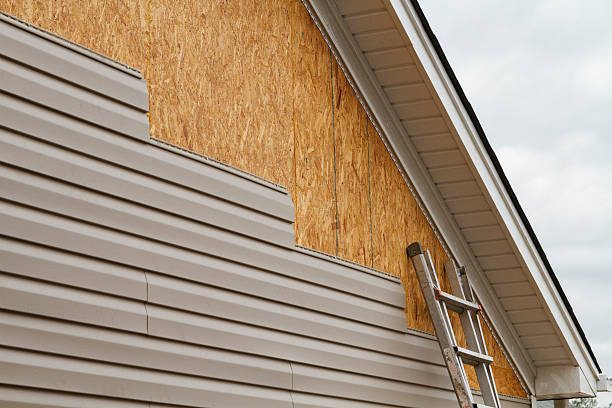 Professional Vinyl Siding technician working in Eastover, NC